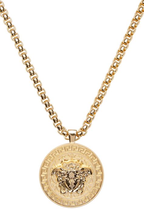 versace gold chain men|versace gold chain necklace.